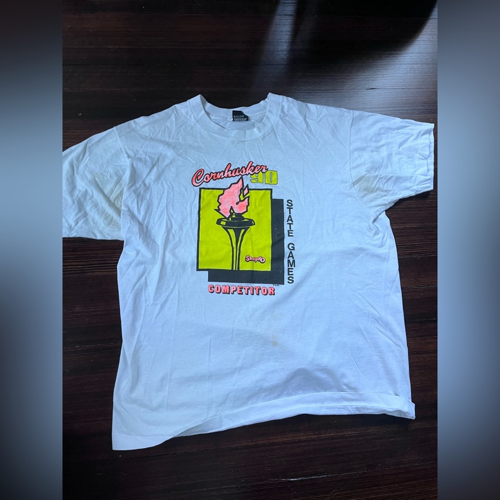 vintage cornhusking tee t-shirt